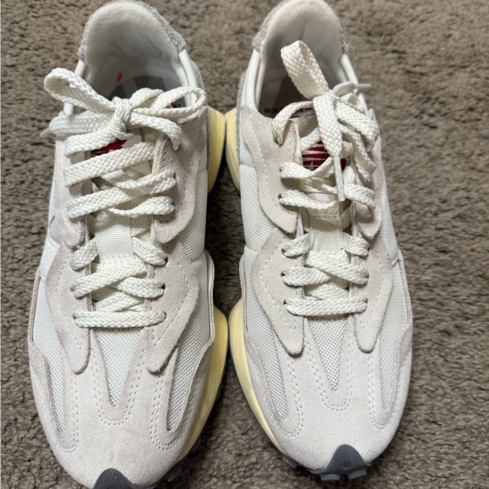 New Balance White Athletic Shoes